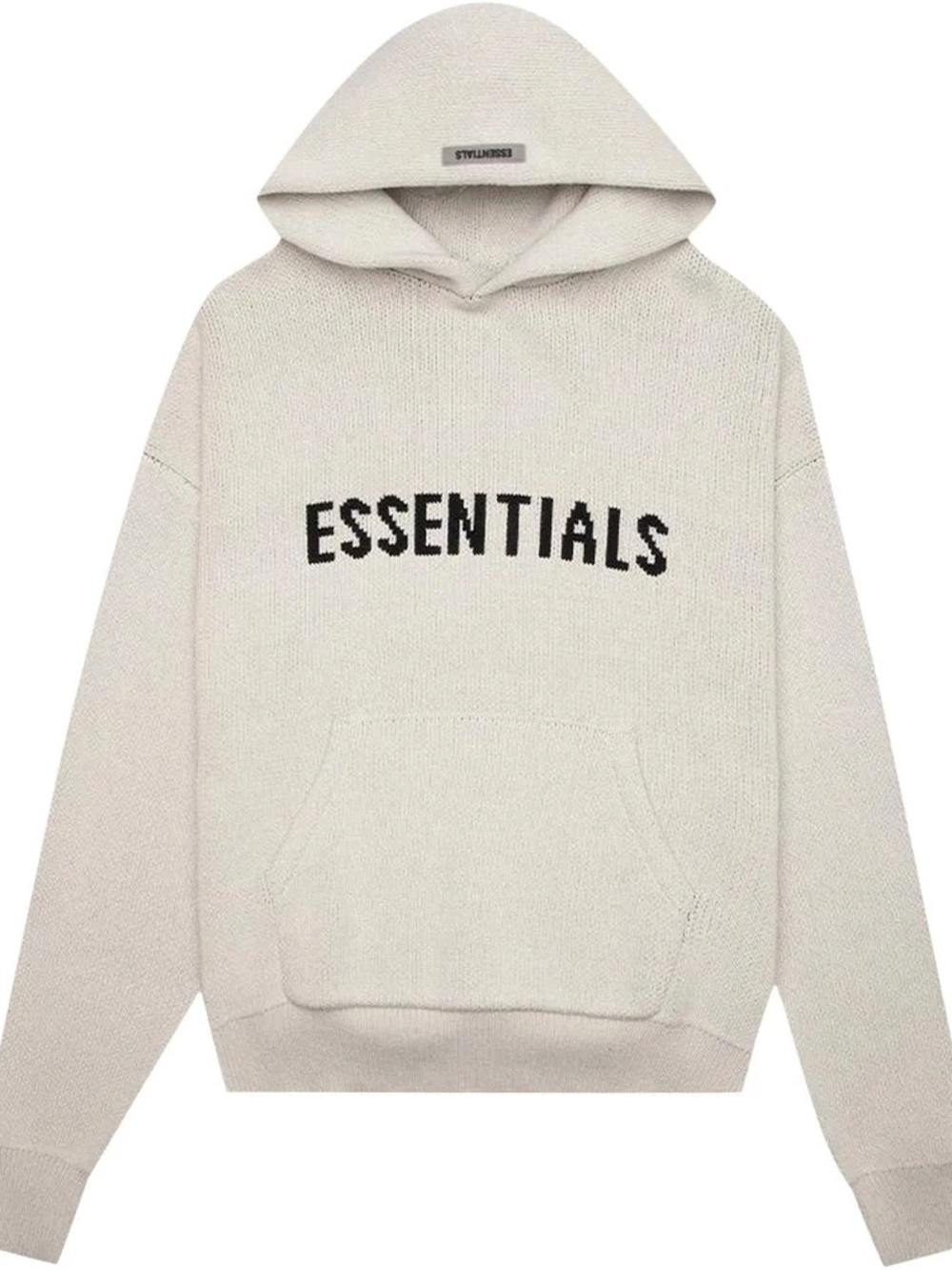 Fear of God Essentials Knit Hoodie Oatmeal
